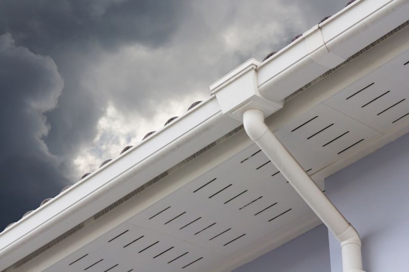 Rain Gutter Cover Installation detail